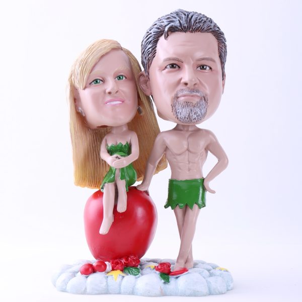 Custom Bobblehead: Adam and Eve
